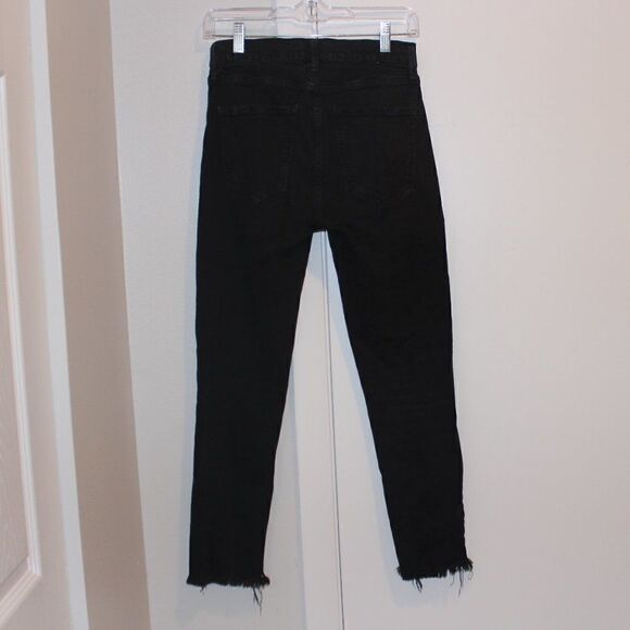 AGOLDE Sophie High Rise Skinny Crop in Harlow Destructed Size 27 - Picture 12 of 16